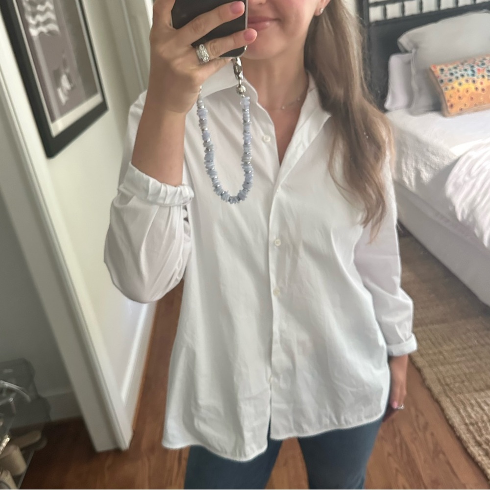 Peter Millar Women's White Button-Down Shirt